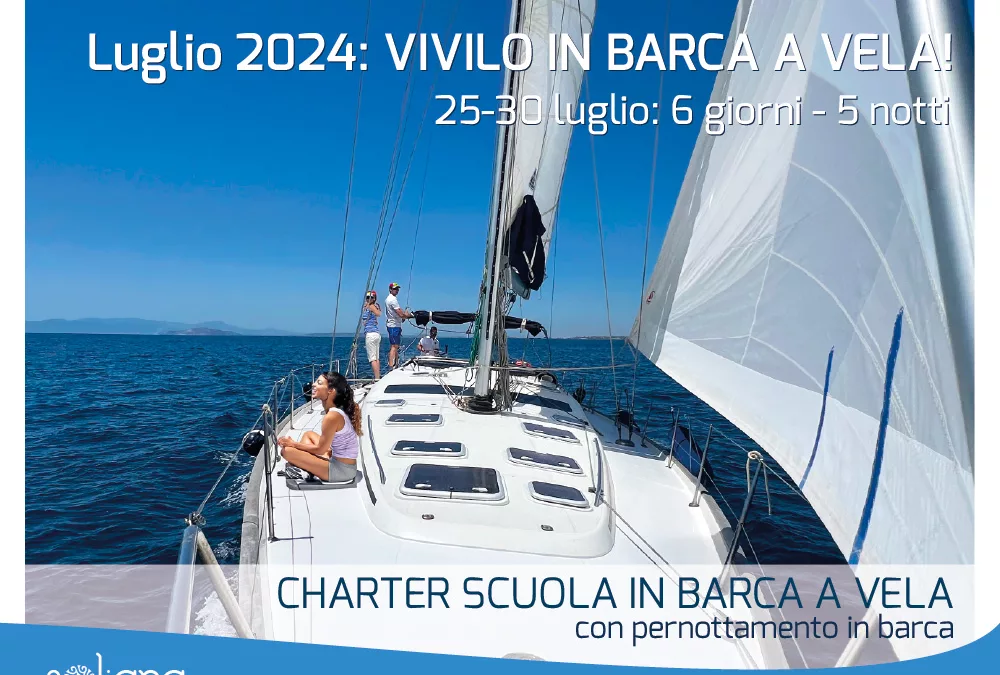 Luglio su Soliana: dal 25/07 al 30/07 in barca a vela