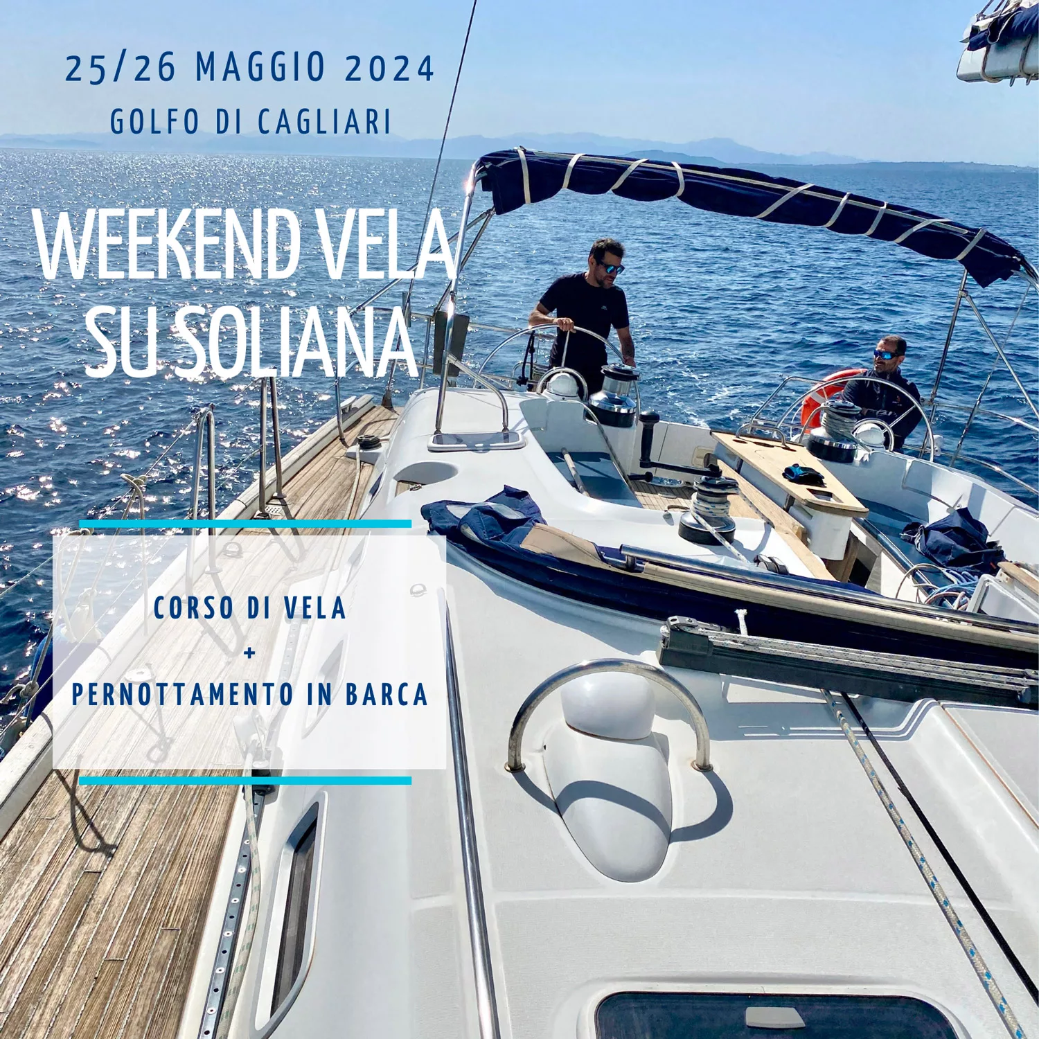 Week end a vela su Soliana